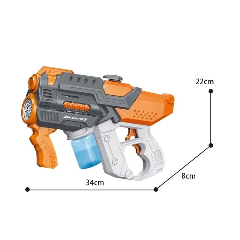 2-In-1 Electric Space Water Gun Bubble Gun Combo 2