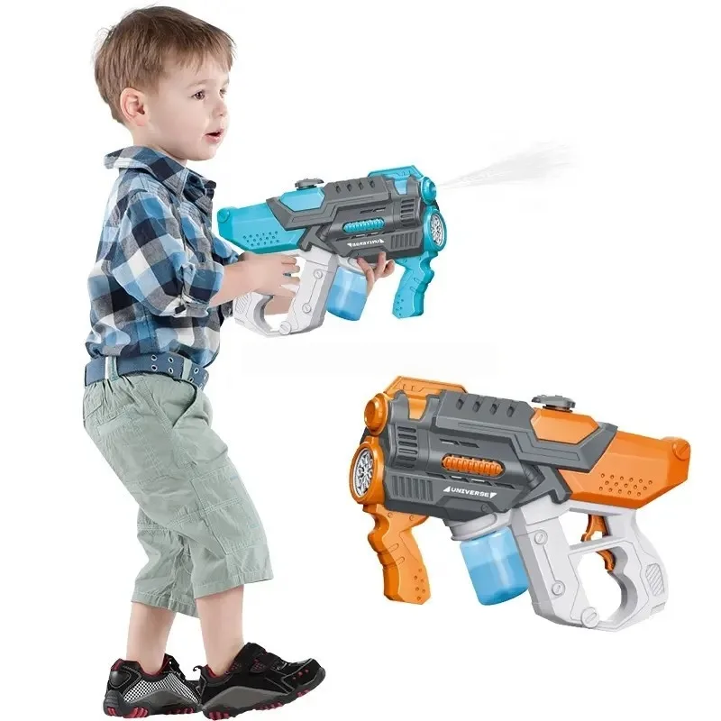 2-In-1 Electric Space Water Gun Bubble Gun Combo 3