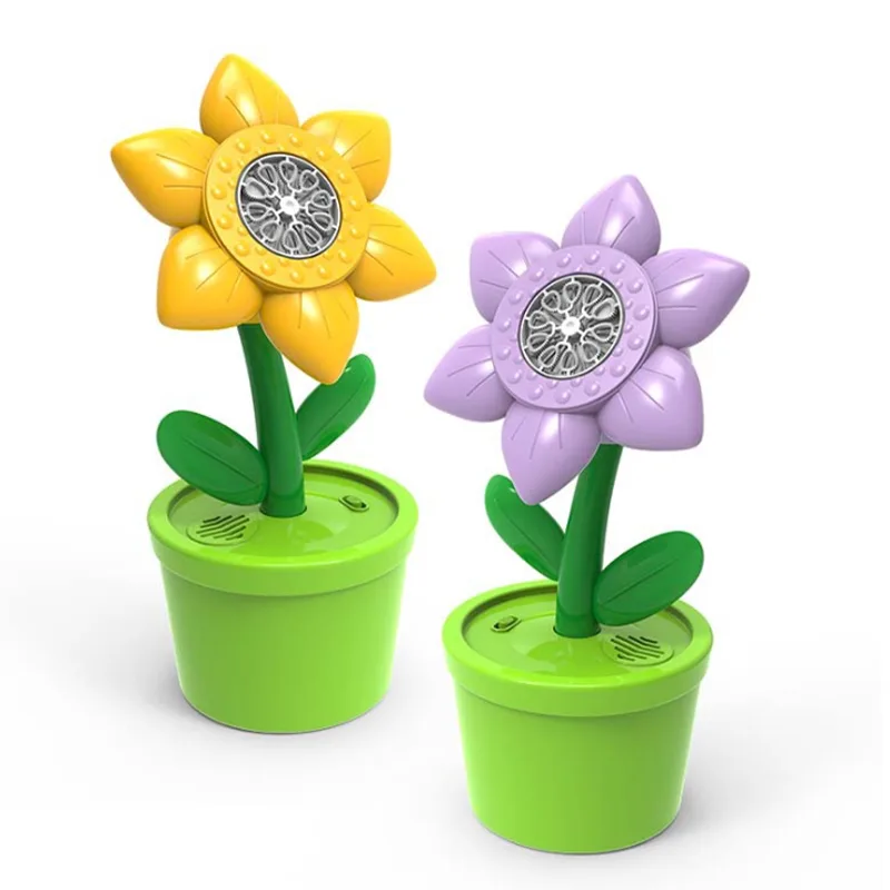 Sunflower Multi-Hole Electric Bubble Gun - Professional Event Edition 2
