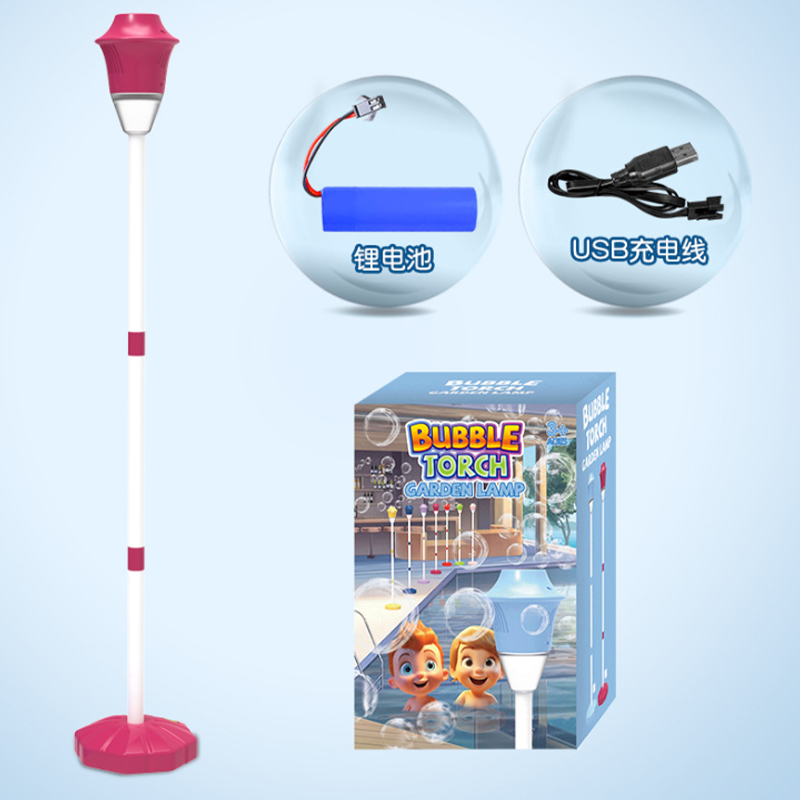 Industrial Garden Lamp Bubble Machine - High-Volume Outdoor Edition 9