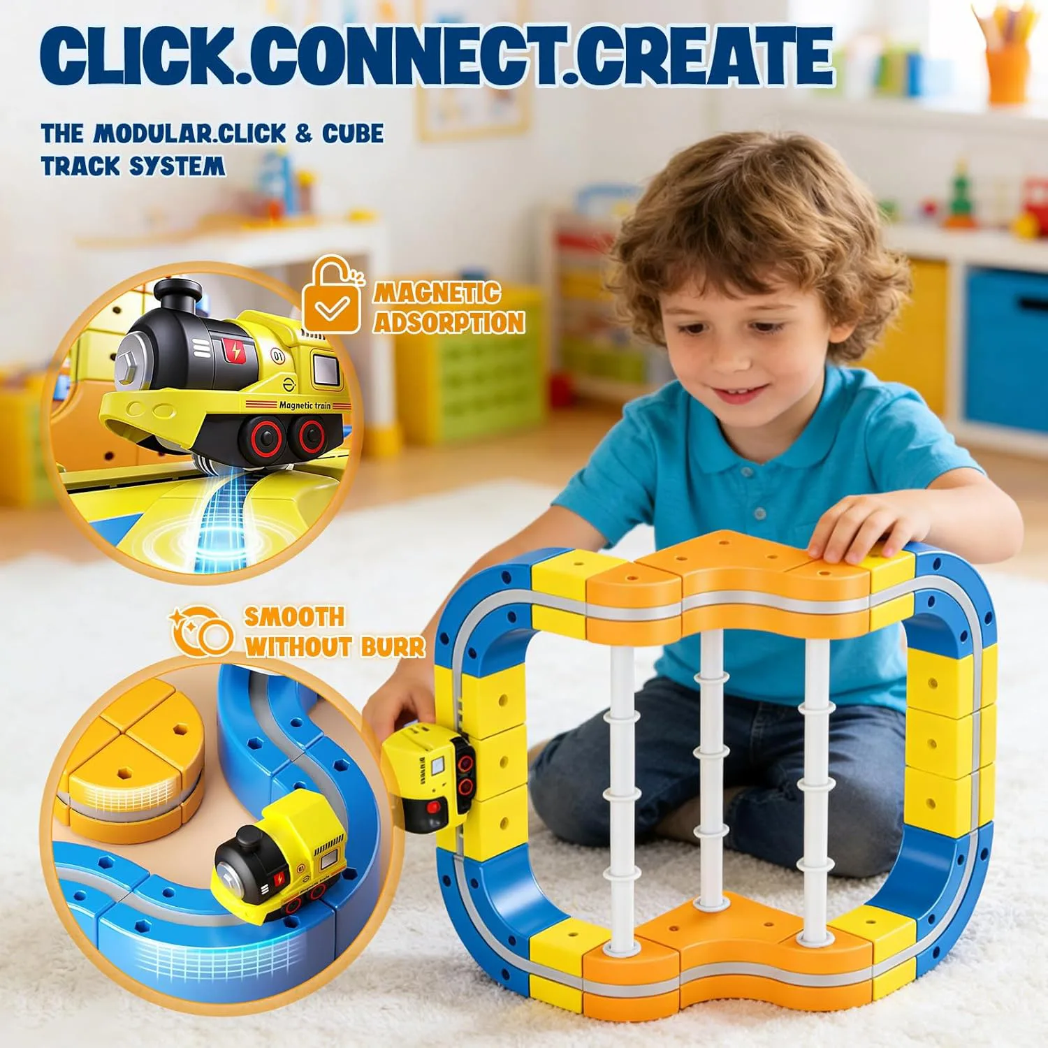 Magnetic Track Car 126PCS 5