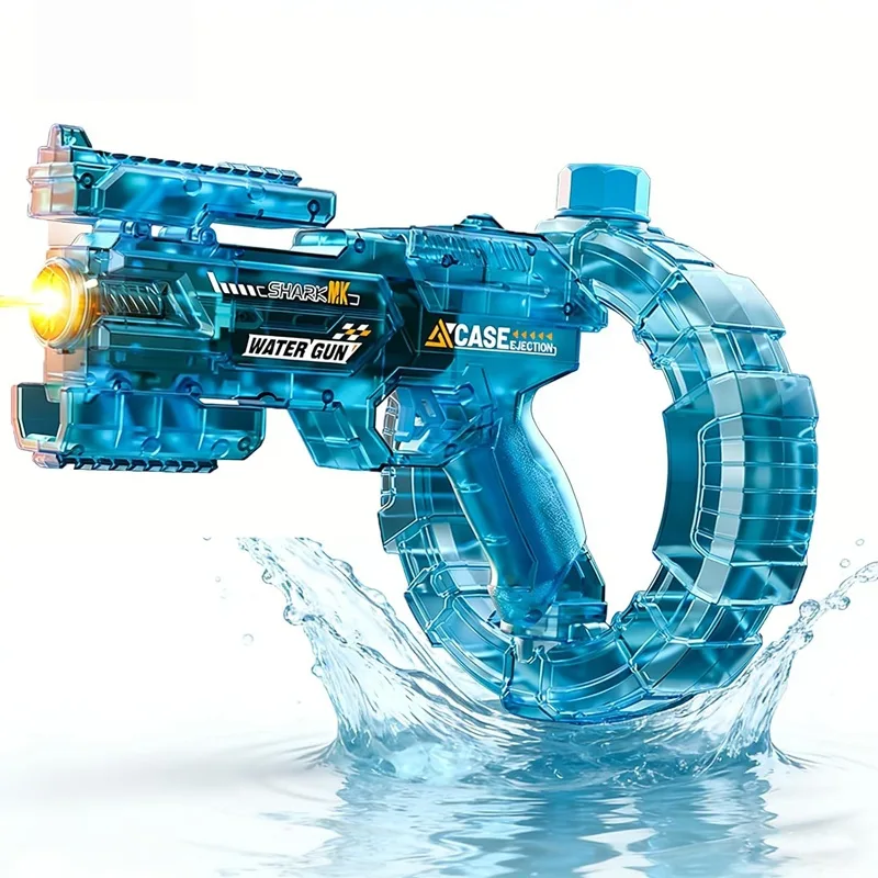 Space Ring Fire-Breathing Automatic Water Gun (Blue)