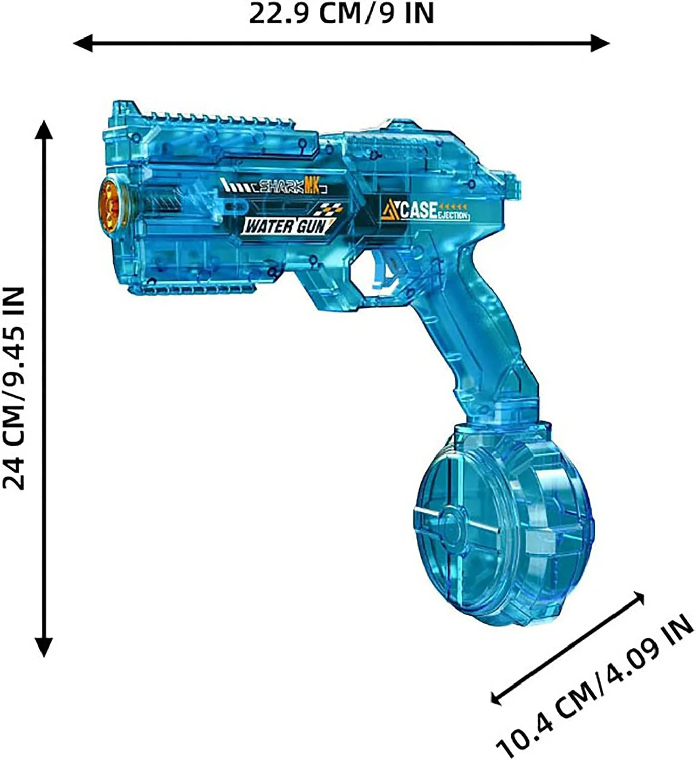 Space Fire-Breathing Water Gun Drum Version (Blue) 3