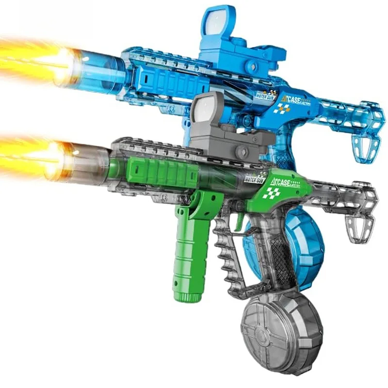 Fire-Breathing Drum Version Automatic Water Gun (Blue)