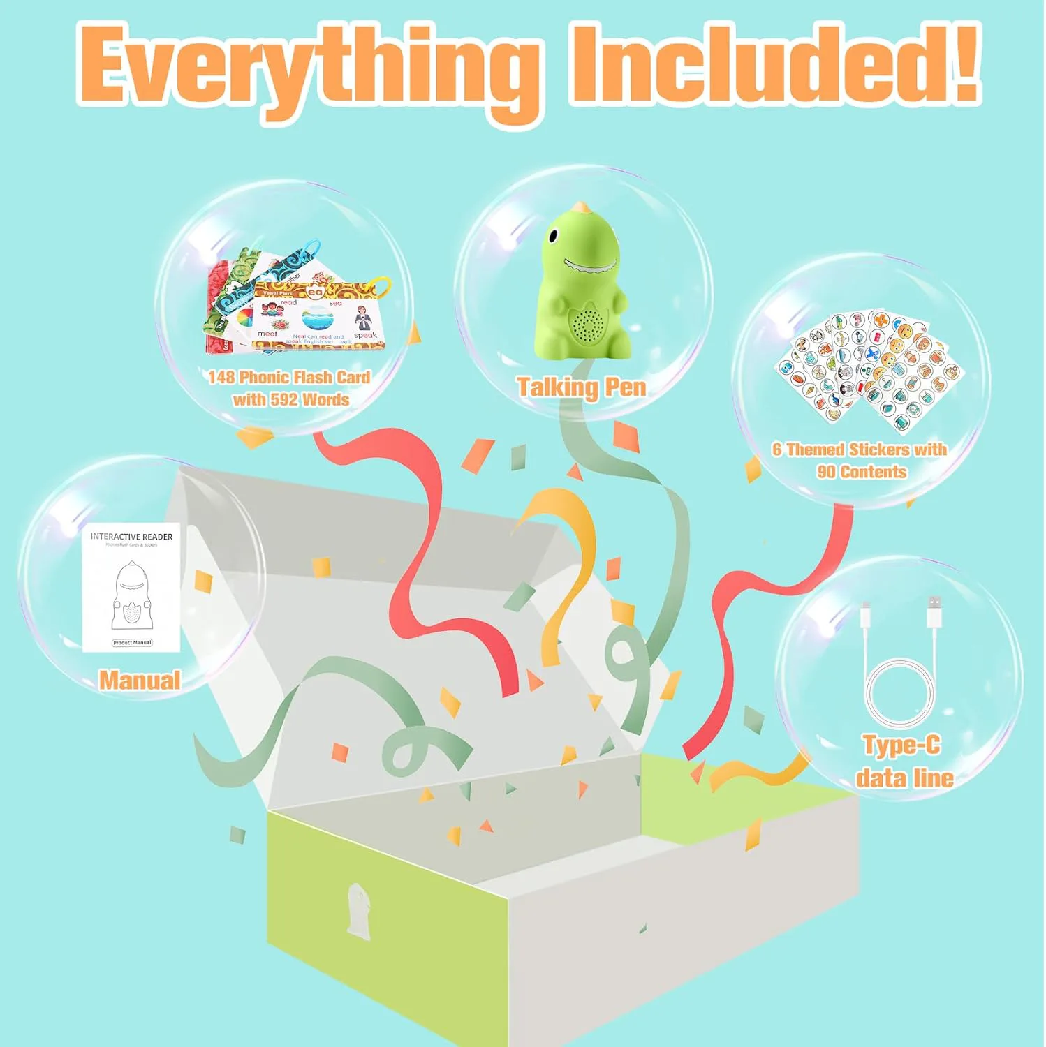 Interactive Dinosaur Phonics Reader (800 words, English) 6