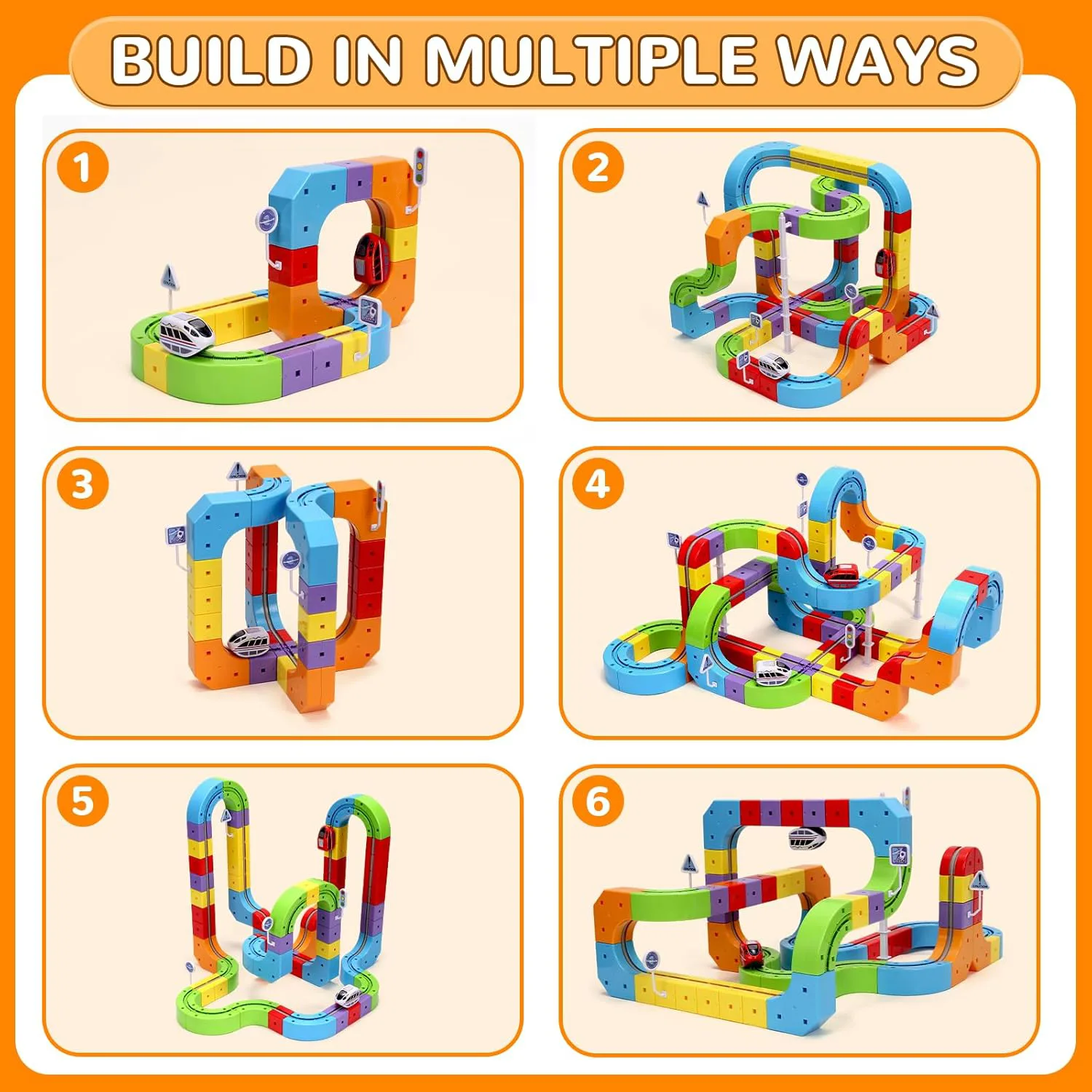 3D Track Car (121pcs) 6