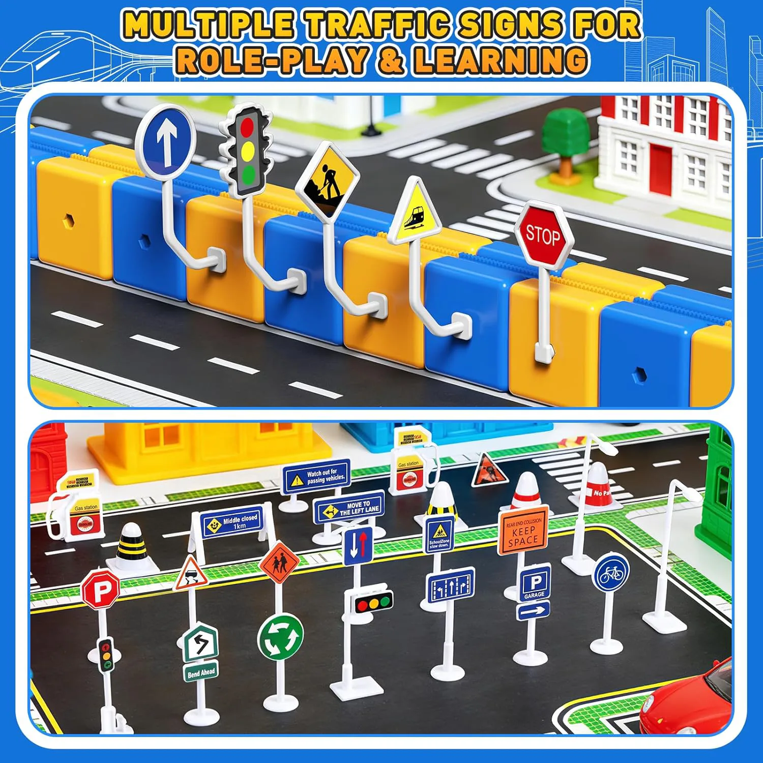 3D Creative Magic Stereo Track Car - Luxury Version 2
