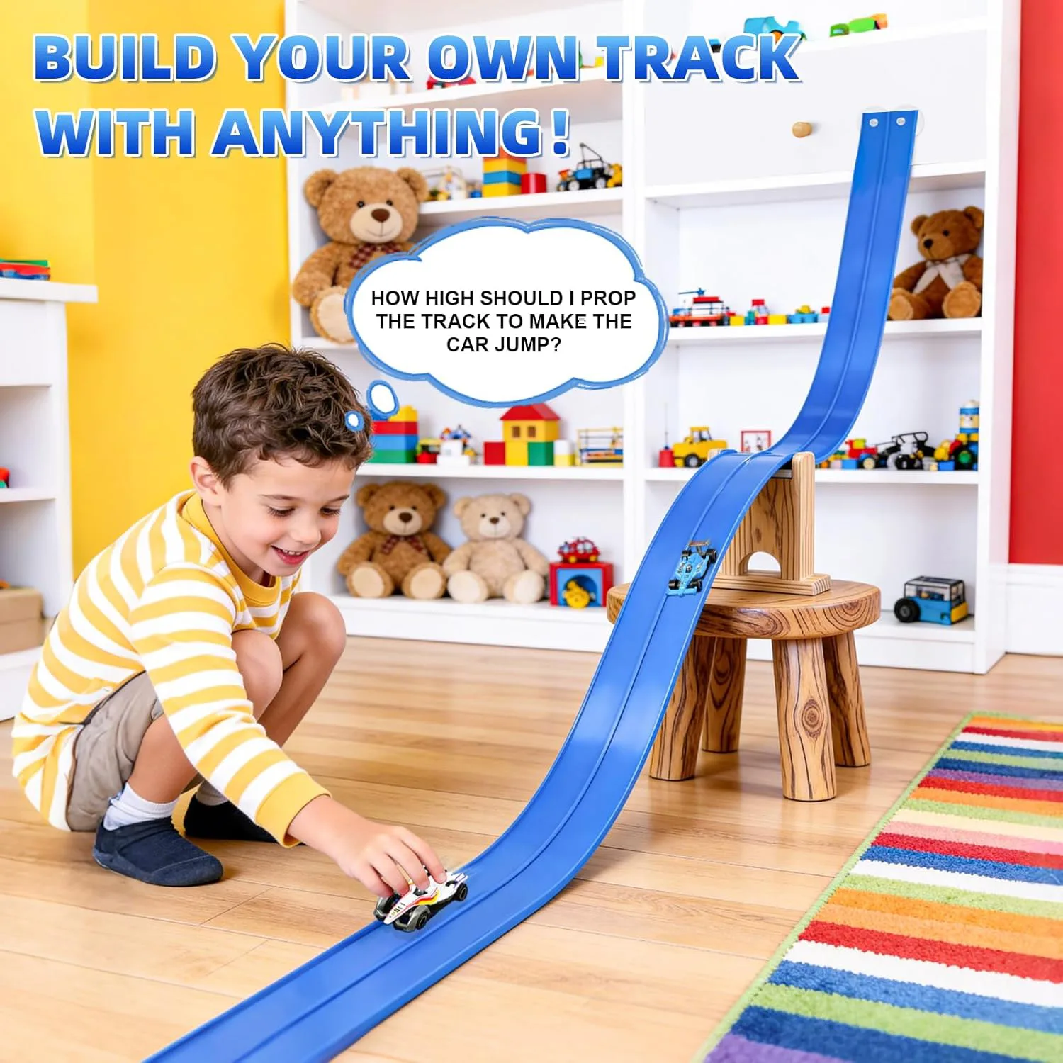 PVC Double Track Sliding Car 5