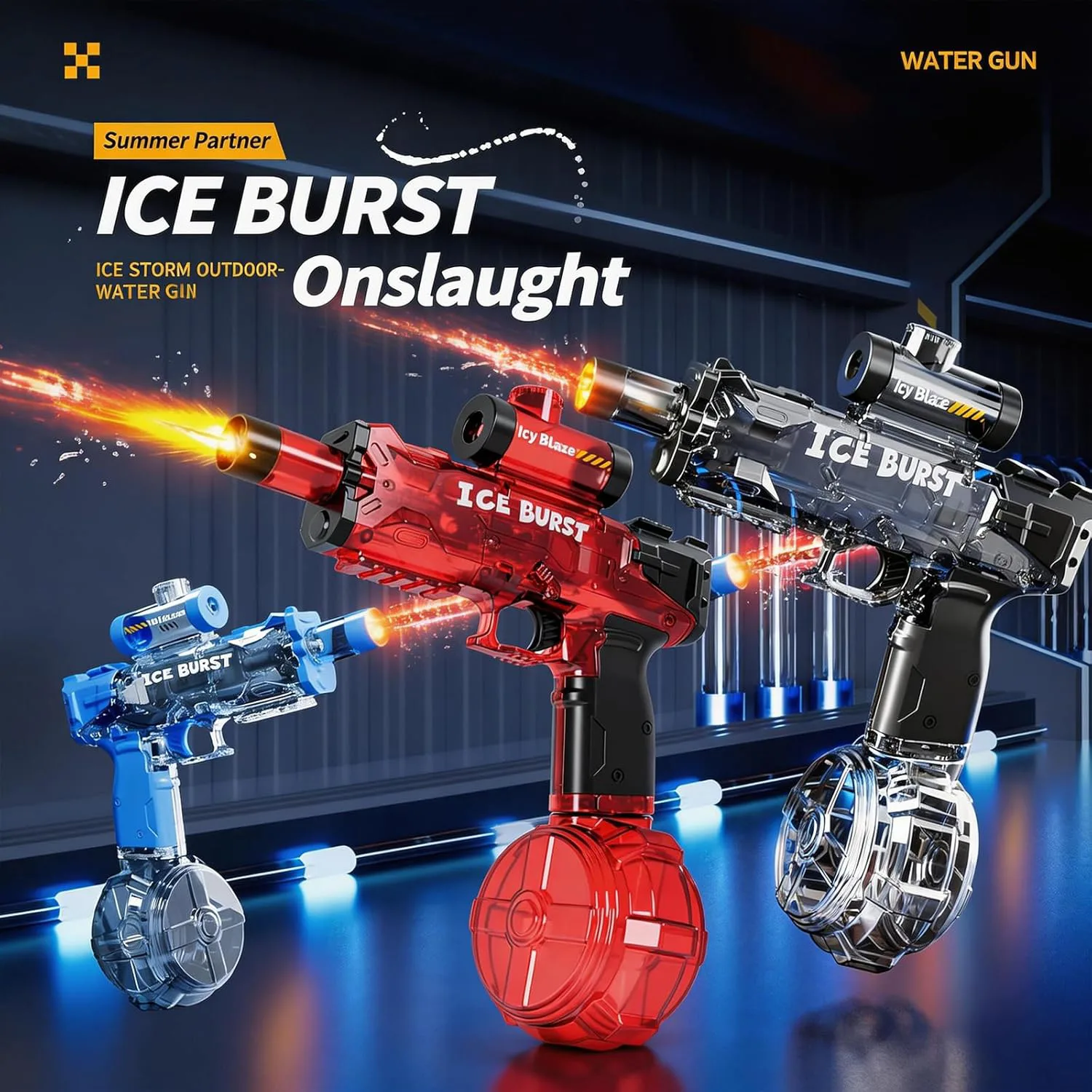 Ice Burst - Aurora Single Gun 2