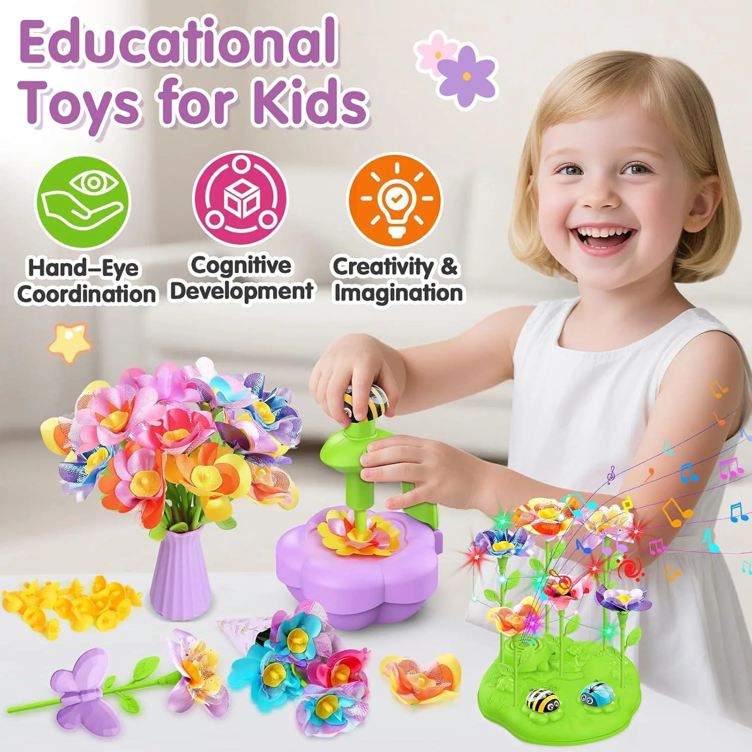DIY Bouquet Pressing Machine Set (with Light & Music) 4