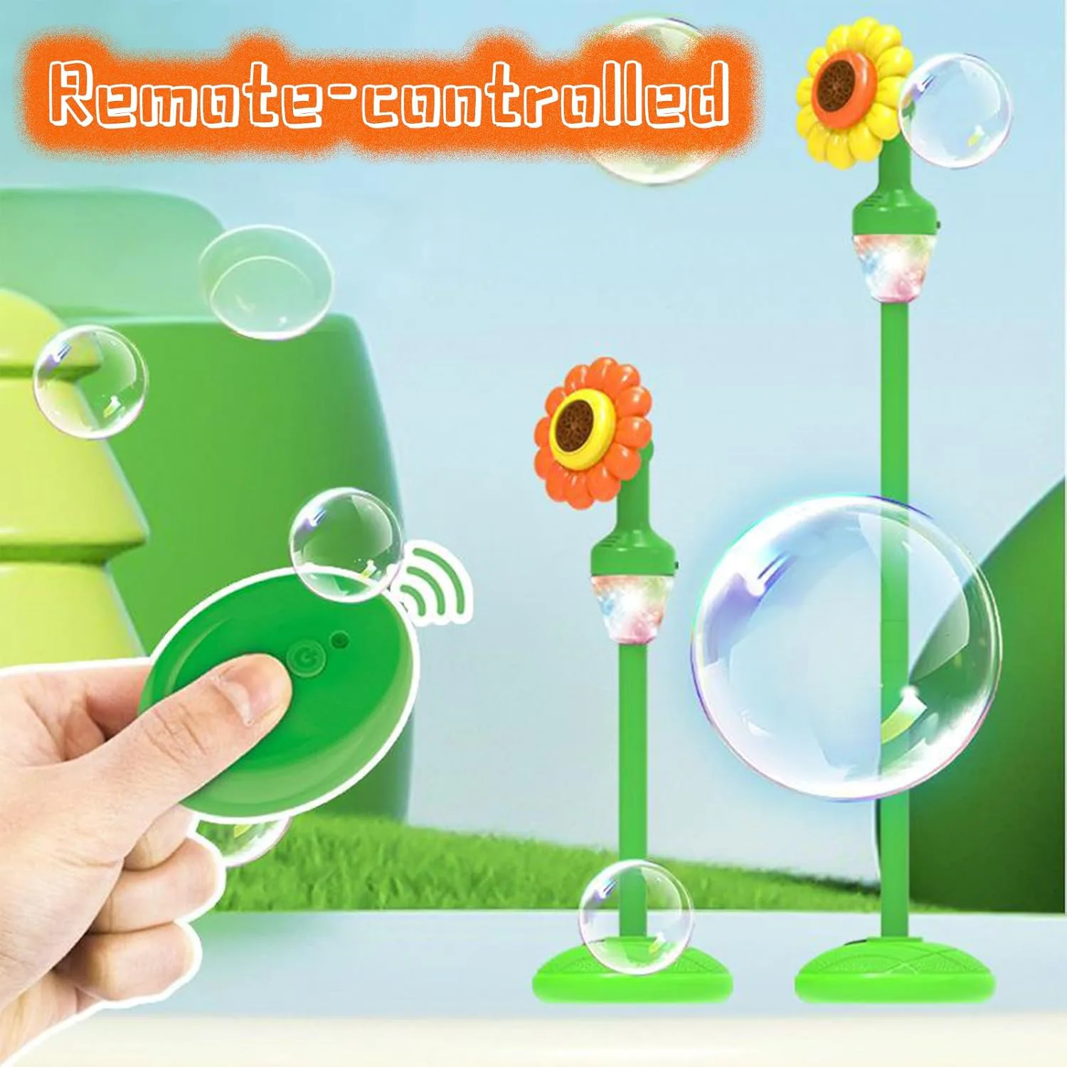 Sunflower Bubble Machine 4